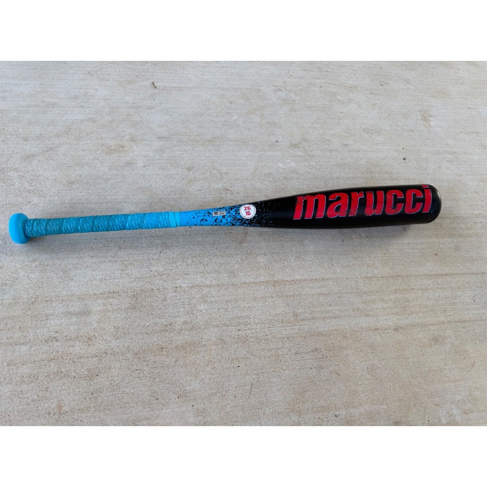 Marucci Cat X Rckless Alloy Baseball Bat 26/16 -10 2.75 Barrel Blue Black